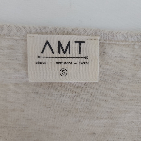 Anthropology Above Mediocre Taste Boho Linen Coastal Cowgirl Dress Size S - Picture 9 of 12